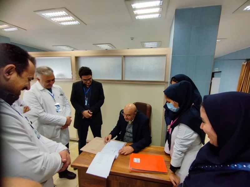 اجرای ارزیابی اعتباربخشی پیش از موعد بیمارستان تخصصی فجر تبریز