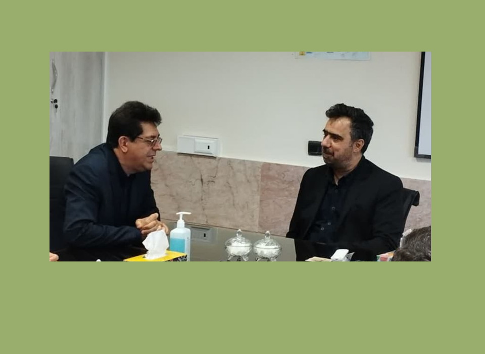 حضور مهندس شاهوردی شهردار منطقه ۱ تبریز در بیمارستان تخصصی فجر تبریز جهت مشارکت در توسعه مرکز