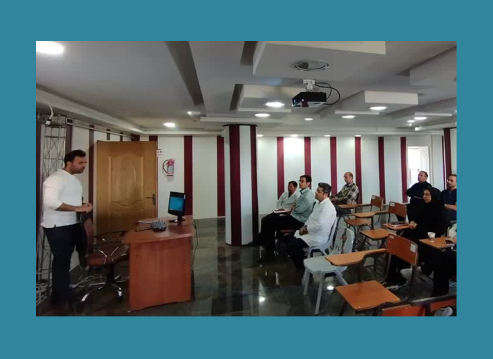 برگزاری کلاس آموزشی کار با office و اتوماسیون اداری در بیمارستان تخصصی فجرتبریز