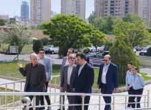 بازدید دکتر جواد مینوئی فر، مدیرعامل و نائب رئیس هیئت مدیره شرکت متد و دکتر داود رحیم پور، معاون سلامت و حسین دارابی فر، سرپرست مدیریت امور مالی از بیمارستان تخصصی فجر تبریز