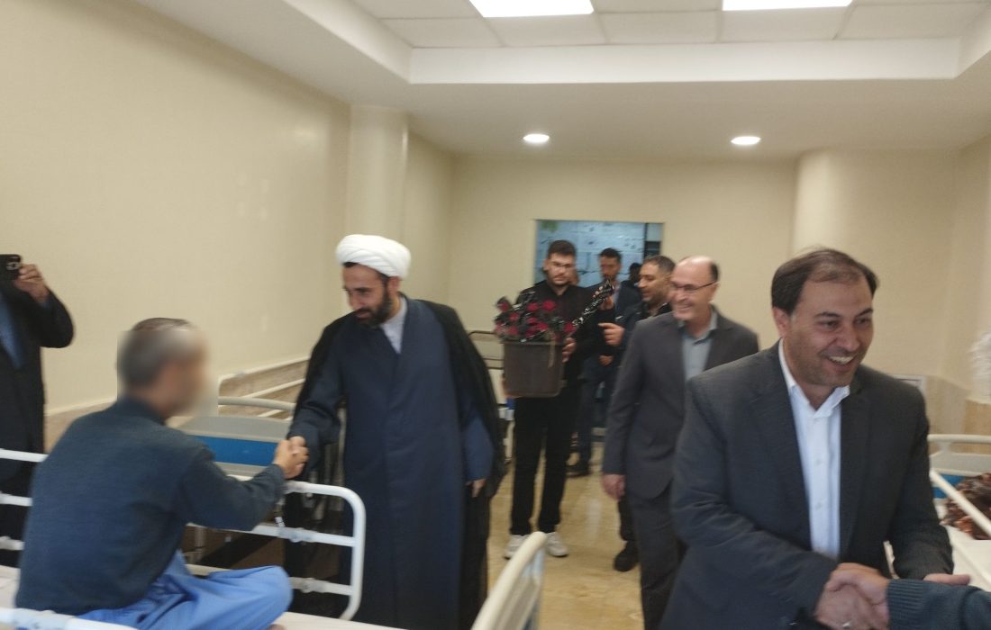 |گزارش تصویری |  دیدار مهندس سعید رسالی احدی، مدیر عامل شرکت توزیع نیروی برق آذربایجان شرقی و هیات همراه، از جانبازان بستری بیمارستان تخصصی فجر تبریز، در هفته دفاع مقدس -۲ مهر ۱۴۰۴