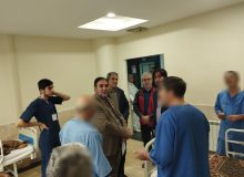 بازدید دکتر مهدی زارع ،مدیر منطقه ۸ عملیات گاز ایران از جانبازان اعصاب و روان بیمارستان تخصصی فجر تبریز به مناسبت هفته بسیج – ۴ آذر ۱۴۰۴