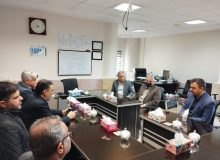 بازدید عبدالرزاق میراب، مشاور استاندار آذربایجان شرقی، علی اکبر سلمانی، مدیر کل بنیاد شهید و امور ایثارگران استان و دکتر فیروز خدایی، مدیر عامل شرکت گاز استان و هیات همراه  از جانبازان اعصاب و روان بیمارستان فجر تبریز ، به مناسبت هفته بسیج – ۱ آذر ۱۴۰۴