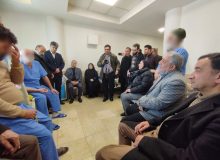 |گزارش تصویری| دیدار یوسف قوام‌لاله، سرپرست سازمان ساماندهی مشاغل و فرآورده‌های کشاورزی شهرداری تبریز و هیات همراه، از جانبازان بستری بیمارستان فجر تبریز در روز جانباز- ۴ بهمن ۱۴۰۴