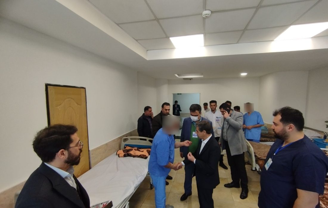 |گزارش تصویری| دیدار دکتر رضا صدیقی،   نماینده مردم تبریز، اسکو و آذرشهر و هیات همراه، از جانبازان بستری بیمارستان فجر تبریز در روز جانباز- ۴ بهمن ۱۴۰۴