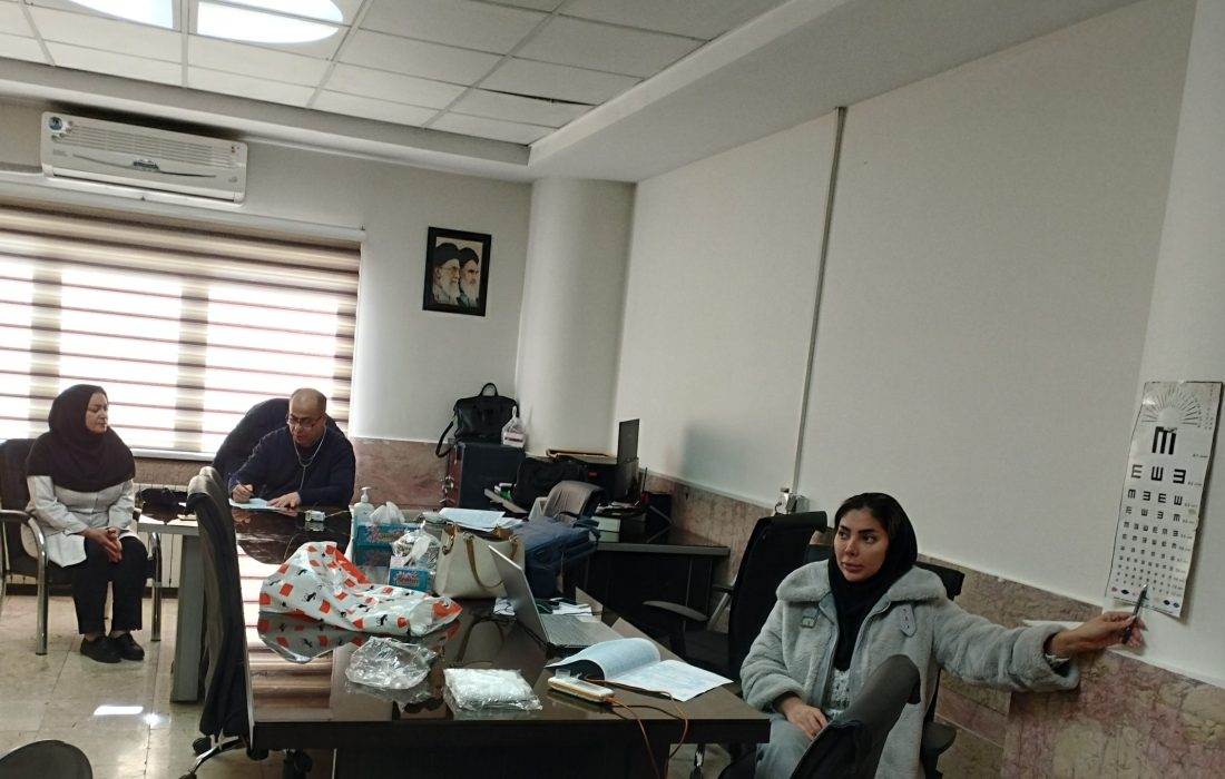 |گزارش تصویری| انجام معاینات سلامت شغلی (ویژه کارکنان ) در بیمارستان فجر تبریز- ۱۶ بهمن ۱۴۰۴