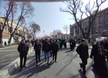 |گزارش تصویری| حضور تیم مدیریتی و مسئولین بیمارستان تخصصی فجر تبریز در راهپیمایی روز قدس-۲۲ اسفند ۱۴۰۴