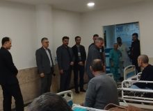 |گزارش تصویری| دیدار علی اکبر سلمانی، مدیرکل بنیاد شهید و امور ایثارگران استان آذربایجان شرقی از جانبازان بستری در بیمارستان فجر تبریز- ۲ اردیبهشت ۱۴۰۵